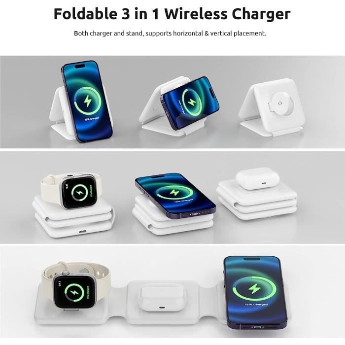 Chargeur Sans Fil Pour Haut-parleur Charge Rapide 10W. Connexion Bluetooth. Puissance Sonore 5W Batterie 1 200 Mah 16x6x6 Cm Couleur Du Bois Dam 93939718