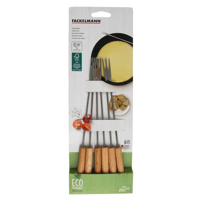 Lot De 6 Fourchettes à Escargots Fackelmann - Inox - Neuf - Réf. FCK32131