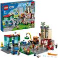 LEGO® City 60292 Le Centre-Ville, Jouet de Restaurant, avec Voiture, Vélo et Camion, Plaque de Route LEGO, et Minifigurines-0