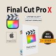 Final Cut Pro x MacOS License a Vie - Téléchargement du Logiciel Livraison immédiate par E-mail-0