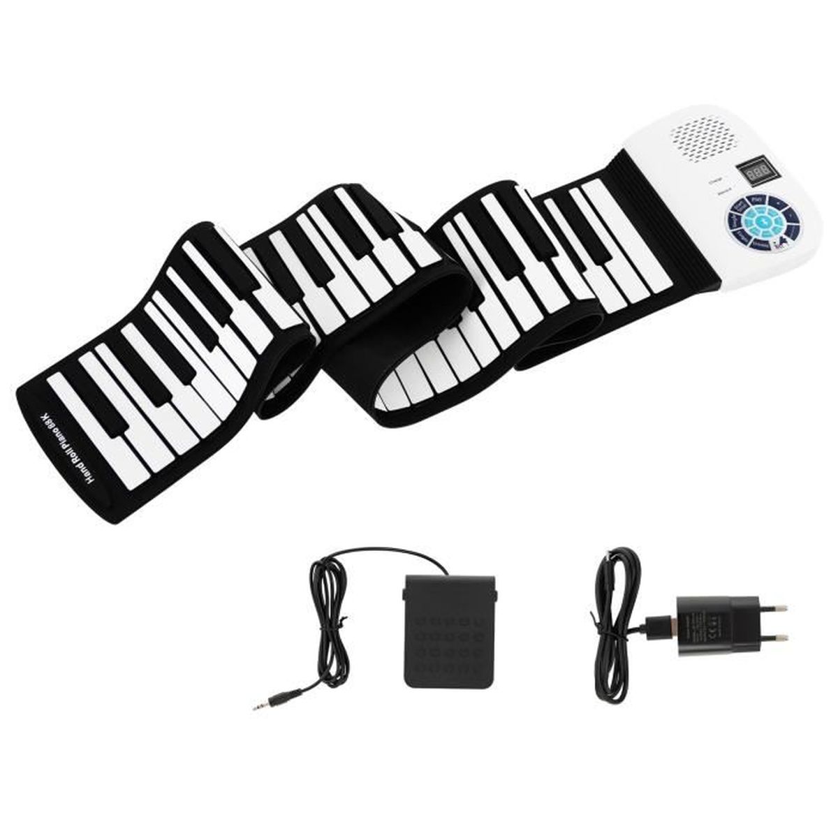 PM49H Piano Enroulable, Clavier Avec Fonction MIDI Bluetooth Son
