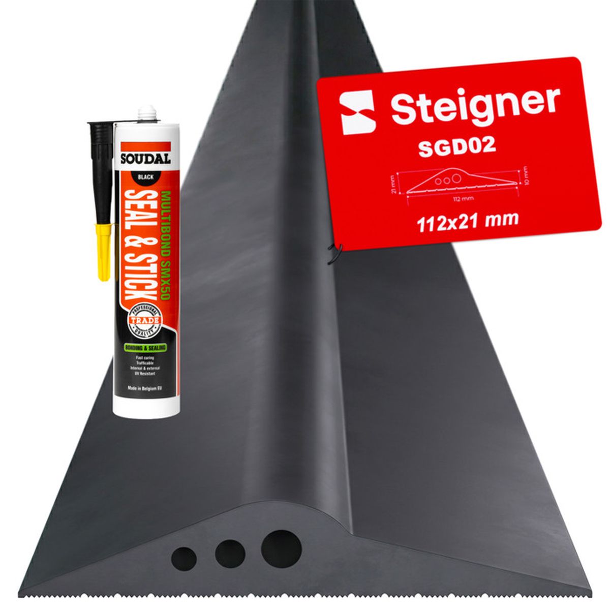 Steigner Joint De Porte De Garage 3 M Sgd02 Avec Colle Achat
