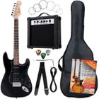 BRAND Rocktile Banger's Power Pack SET guitare électrique, 7 pièces Black