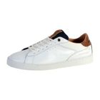 Baskets Homme - REDSKINS - Amical Blanc - Cuir - Lacets - Confort exceptionnel