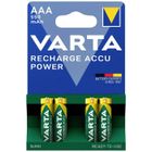 Varta RECH.AC.PowerAAA550mAh Bli 4 Pile rechargeable LR3 (AAA) NiMH 550 mAh 1.2 V 4 pc(s)