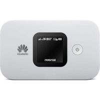 Huawei E5577 blanc 4G LTE 150 mégabit-s Modem Hotspot WiFi USB, Batterie 1.500 mAh, 2 x TS9