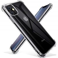 Coque Antichoc Silicone Transparent pour Apple iPhone 11 [Phonillico®]
