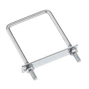 25 Clips U à Ressort Acier Inoxydable 21,4 Mm X 12 Mm - Fixation Panneaux 3-7,5 Mm