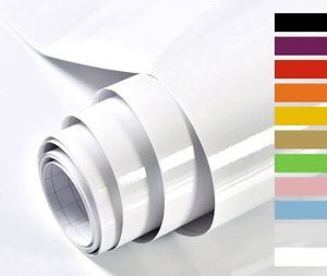 Papier Adhesif Pour Meuble Blanc Mat 40Cm X 6M Rouleau Adhesif