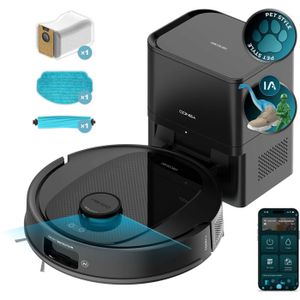 Cecotec Robot Aspirateur Avec Base Auto-vidage Conga 2290 Ultra Home X Technologie Itech Smartgyro 4 0 2100 Pa App Avec Carte Nettoyage Ordonne A 86279825