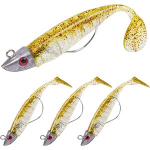 Lot De 60 Leurres Souples NEUFS + 2 Têtes Plombées Offertes - Pêche Black Bass