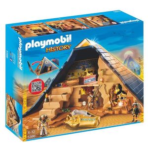 ASSEMBLAGE CONSTRUCTION Playmobil - 5386 - Jeu - Pyramide Du Pharaon:  Jeu