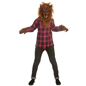 Effrayant peluche lion poilus tête en costume Dress Up America pour enfants et adultes