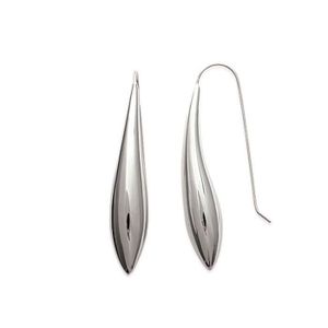 Boucles D'oreilles Pendantes Bijouxia - Gouttes Cristal CZ Sur Argent Massif 925/1000 - Neuves