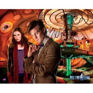AFFICHE - POSTER Doctor Who - In Tardis - 40x50cm - AFFICHE - POSTE