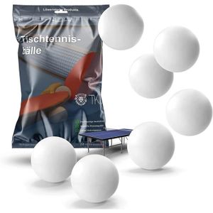 BALLE TENNIS DE TABLE Balles de ping-pong - Blanches - 40 mm - Pour l'en