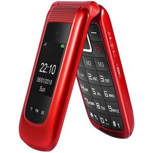 MOBILE SENIOR Telephone Clapet Senior, GSM Portable pour Personn