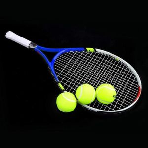 RAQUETTE DE TENNIS Raquette de tennis simple pour homme et femme - Pour débutants - Bleu A141