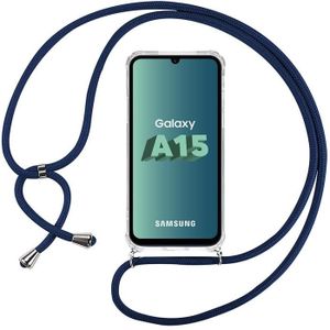 COQUE - BUMPER Coque Cordon pour Samsung Galaxy A15 4G-5G, Antich