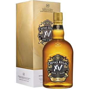 WHISKY BOURBON SCOTCH CHIVAS REGAL AGED 15 YEARS BLENDED SCOTCH WHISKY 7