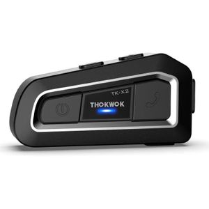 INTERCOM MOTO TK-X2 Intercom Moto Bluetooth pour 3 Casques, Inte