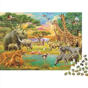 PUZZLE Tigres Et Lions Puzzles Adultes Et Adolescents 500