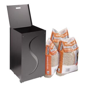 Rangement A Granules Clover Achat Vente Poele A Granules Pellets Rangement A Granules Clover Cdiscount