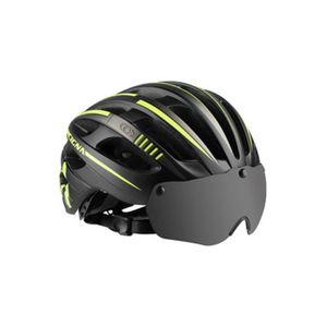 Casque de vélo Anti-Choc Doublure Amovible Casque de vélo Respirant pour Courses de Montagne Route Casque de vélo de vélo avec feu arrière Casque de vélo Anti-Choc Doublure Amovible Casque de vélo Respirant pour Courses de Montagne Route Casque de vélo de vélo avec feu arrière