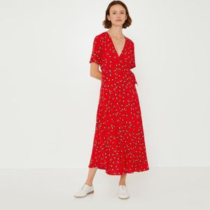 robe satin bordeaux