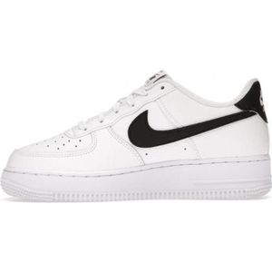 BASKET Basket Junior Nike AIR FORCE 1 - Blanc - Cuir - Ga