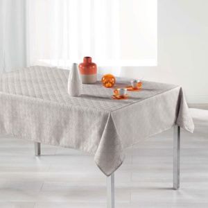 Nappe Rectangulaire Taupe Achat Vente Pas Cher