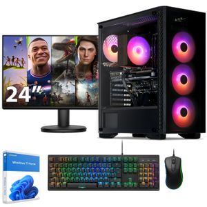 UNITÉ CENTRALE + ÉCRAN Sedatech Pack PC Gamer Expert – Intel i7-12700KF –