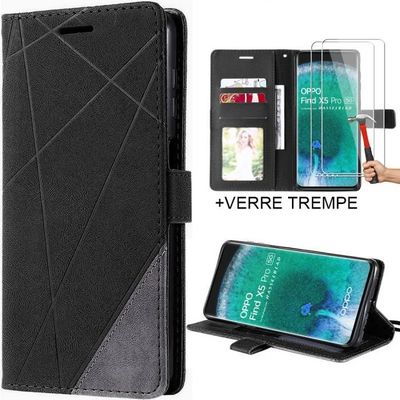 Coque Silicone Fine + Verre Trempé Pour Oppo A5 Pro 4G/5G - Kit De Protection Complet - Neuf