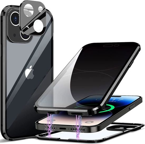 3 Protecteurs D'écran En Verre Trempé Anti-espion Pour IPhone 11 Et XR (6,1") - Dureté 9H, Anti-rayures, Facile à Poser