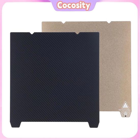 Plateau D'impression PEI Double Face Texture Souple 264x276mm - Compatible Anycubic Kobra S1, Prusa - 6
