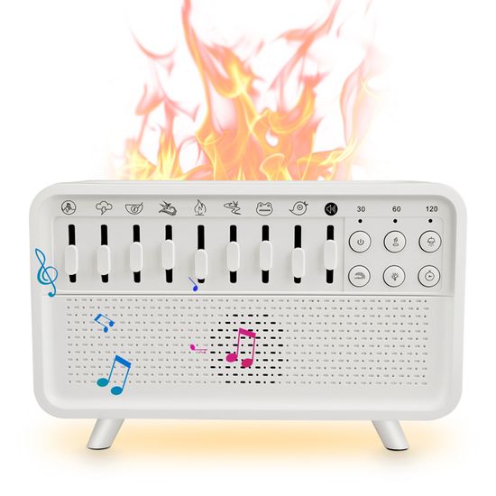 Humidificateur D'Air À Goutte D'Eau À Bruit Blanc, Diffuseur D'Huile Essentielle 7 Couleurs Humidificateur D'Air À Goutte D'Eau À Bruit Blanc, Diffuseur D'Huile Essentielle 7 Couleurs