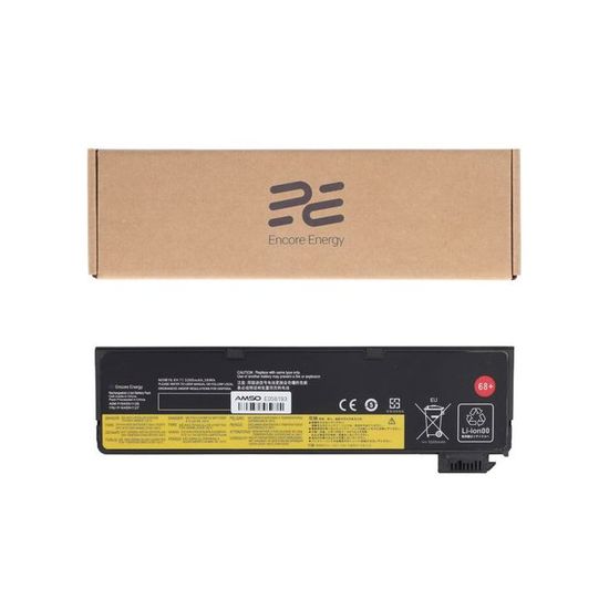 Batterie Neuve Pour Lenovo ThinkPad T450 Et T460 - 10.8V 5200mAh - Li-Ion - Compatible 68+