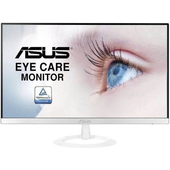 Moniteur ASUS VZ239HE-W - 23'' Full HD - Dalle IPS -16:9 - 1920x1080 - 250cd/m² - HDMI et VGA - ultra-fin, design sans bords