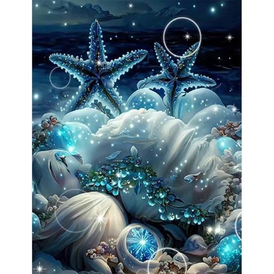 QiHon Diamond Painting Kits 5D DIY Diamant Painting Kit Complet Carte