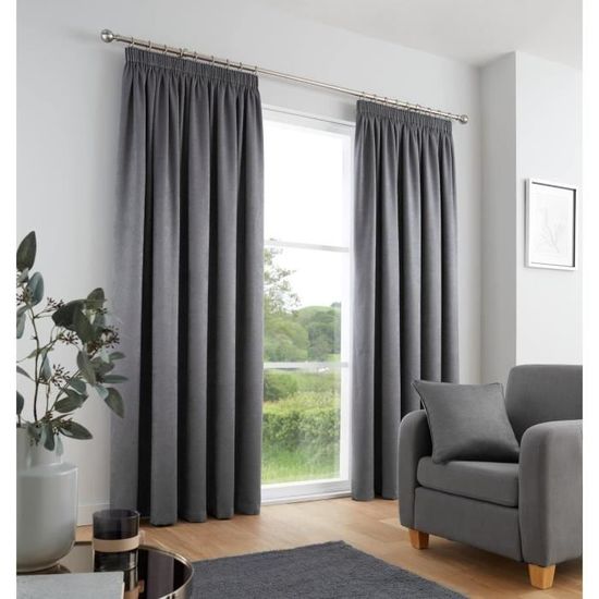 Tende 100% Cotone Con Occhielli - Rosso/Arancio Foglia - 117x183 Cm - Coppia - Per Sala E Camera - Foto 6