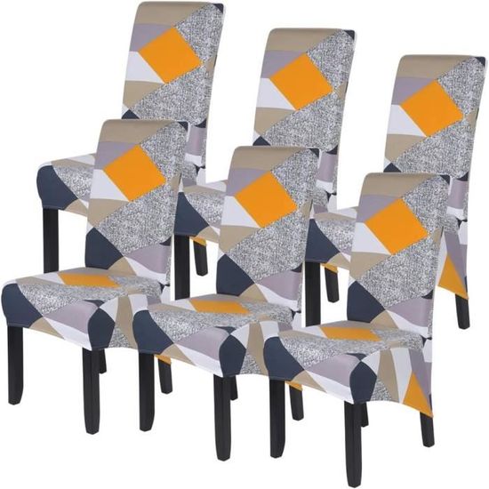 Housse De Chaise Extensible Lavable – Élastique, Universelle, Protège Vos Chaises Facilement