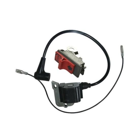 Bobine D'Allumage Mtanlo Pour Husqvarna 51 55 61 66 257 261 262 266 268 272 + Bougie L7T/BPMR7A - Remplace 544018401
