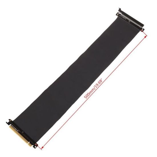 Carte graphique PCI Express 3.0 à connecteur Flexible 16x, haute vitesse, adaptateur de Port d