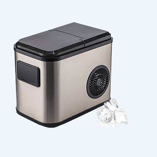 Machine a Glace Italienne pour Particulier 9 Glaçons par 8 Min 2 Tailles de