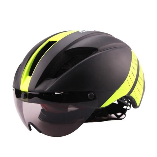 Casque De Velo Reglable Unisexe Casque Velo Avec Visiere Amovible Casque Vtt Ultraleger Casque Cycliste Vert Noir L Achat Vente Accessoire Casque Casque De Velo Reglable Uni Cdiscount