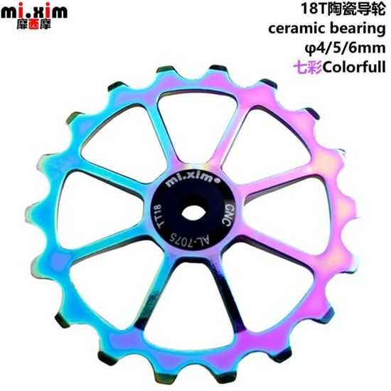 Roue Arrière 700c Pour Vélo Fixie / Single Speed - Moyeu Flip-Flop (16T Fixe / 18T Libre) - Frein à Patins