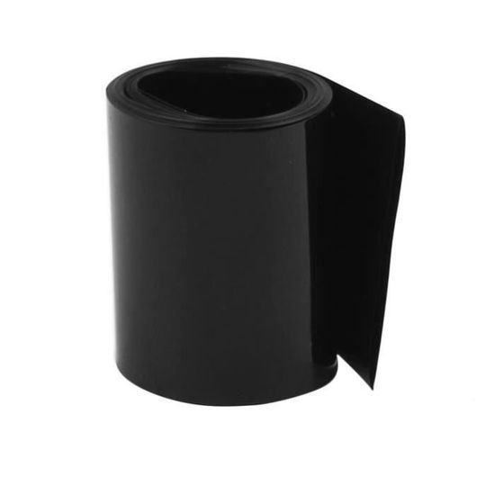 Gaine thermorétractable étanche 1m - 3:1 - Diamètre 18/6mm noir Paroi 2mm