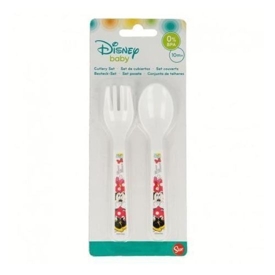 Set De Couvert Plastique Pour Bebe Minnie Mouse Disney Fourchette Cuillere Enfant Repas 177 Cdiscount Puericulture Eveil Bebe