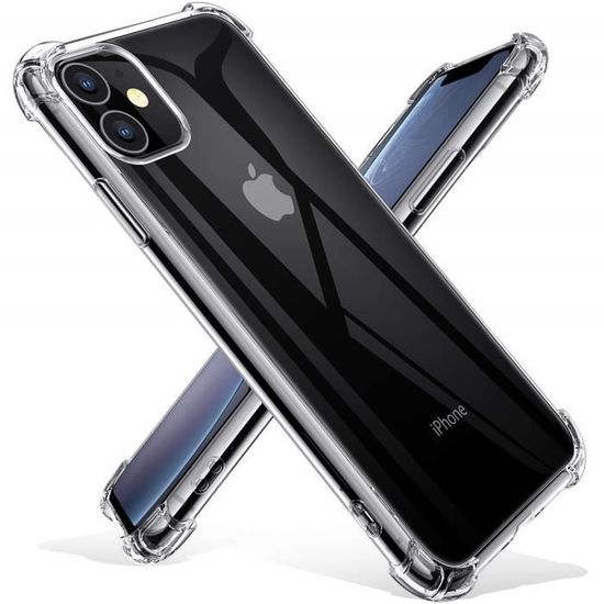 Coque Antichoc En Silicone TPU Pour IPhone - Modèle Bumper - Neuf Sous Blister