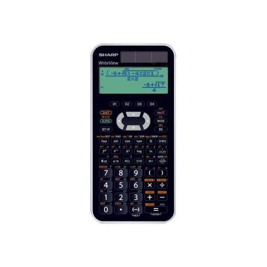 Calculatrice Scientifique Sharp EL-566 - Modèle D'occasion Avec Rayures Et Traces